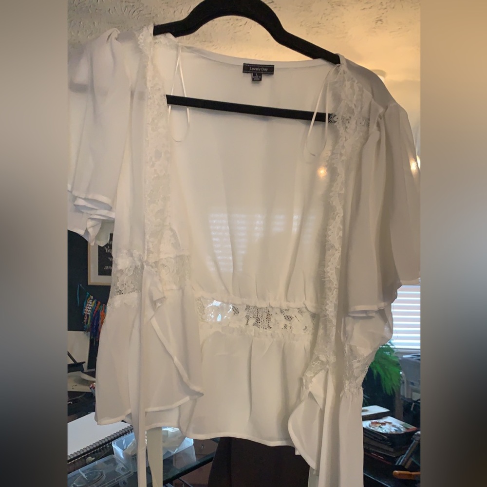 Lovely Day NEW boutique tie top